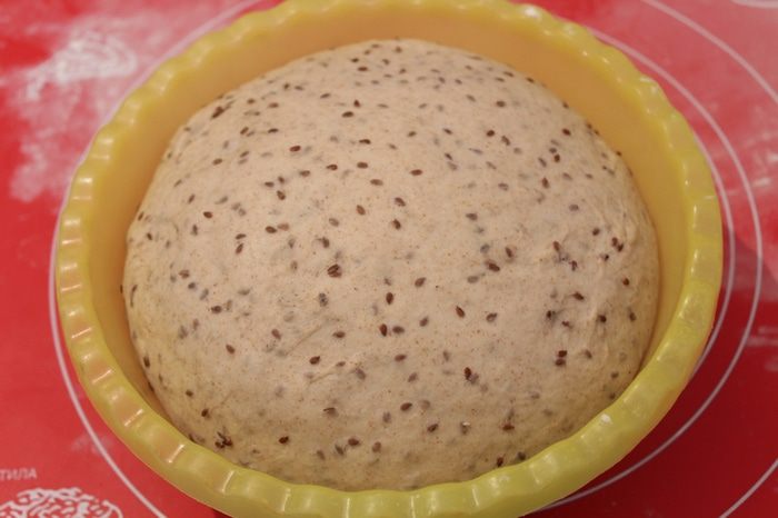 Хлебцы с семенами льна