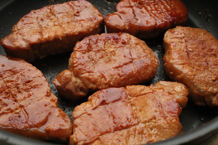 Свинина в кисло-сладкой глазури