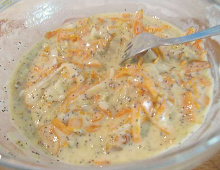 Морковные маффины