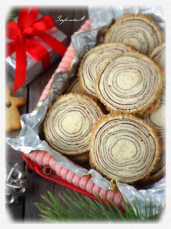 Печенье &amp;quot;Ствол дерева&amp;quot;