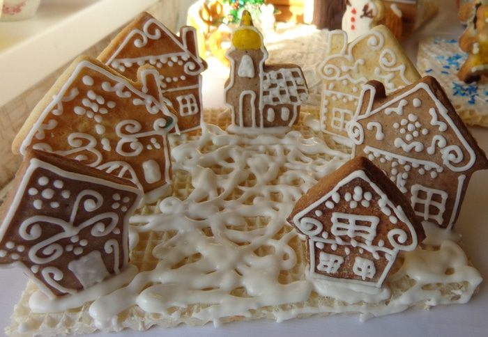 Пряничная Рождественская деревня