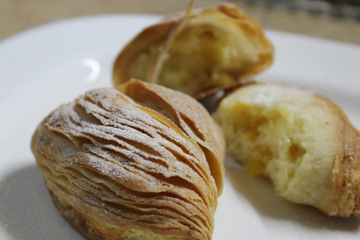 Неаполитанское пирожное Le Sfogliatella