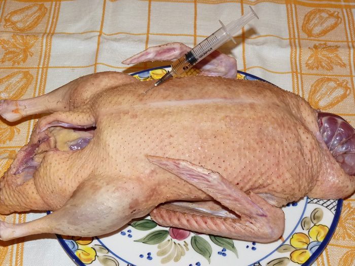 Утка с апельсинами в экспресс-маринаде