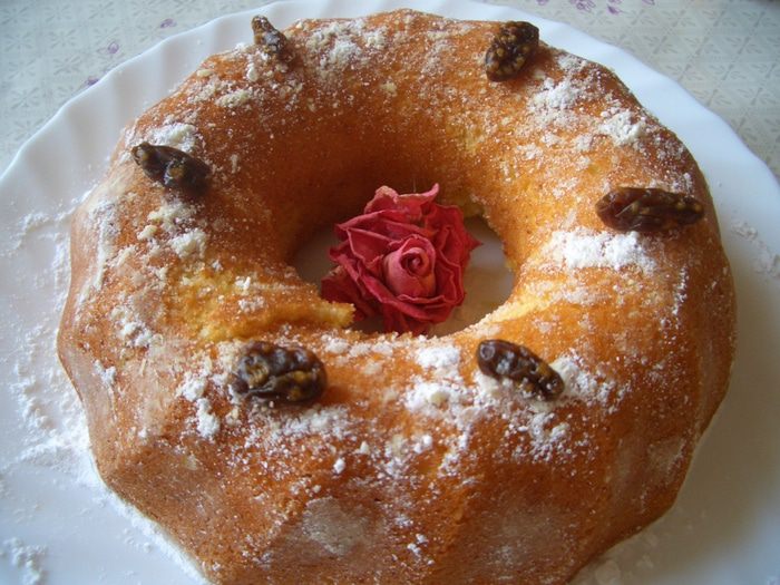 Апельсиновый кекс