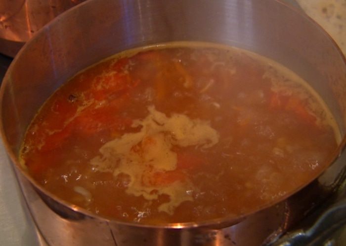 Куриный супчик с перловкой