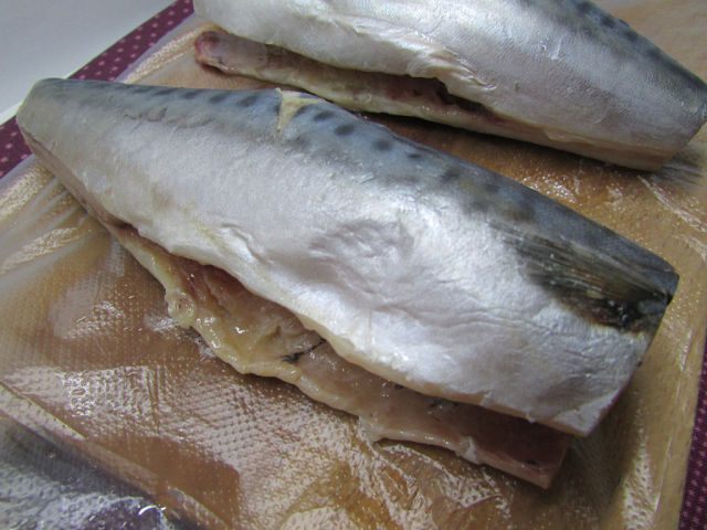 Маринованная скумбрия