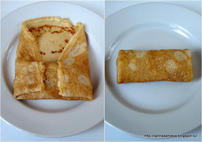 Налистники с квашеной капустой