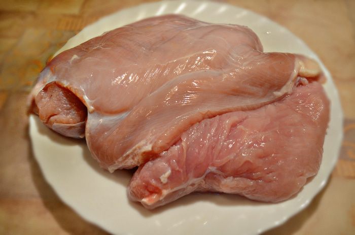 Новогодний рулет из индейки