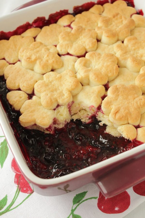 Ягодный кобблер