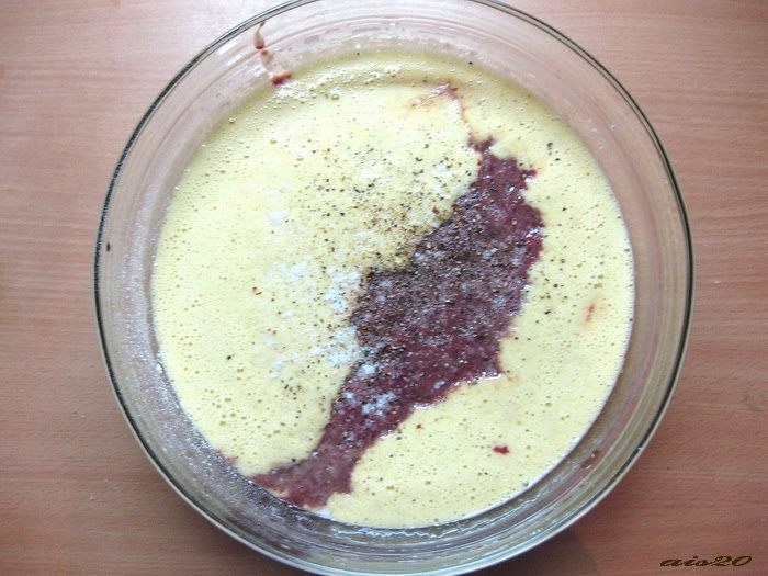 Печеночный блинный торт