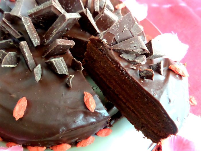 Торт &amp;quot;Шоколадный мусс&amp;quot; (без муки)