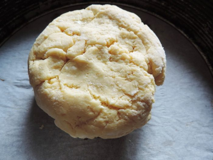 Яблочный пирог на творожном тесте