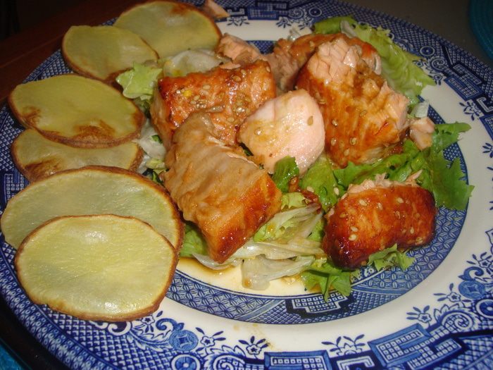 Просто чудо-лосось