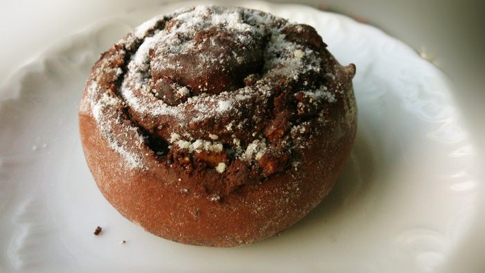 Шоколадные булочки с начинкой