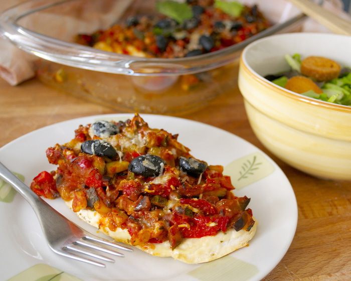 Рататуй с курицей 