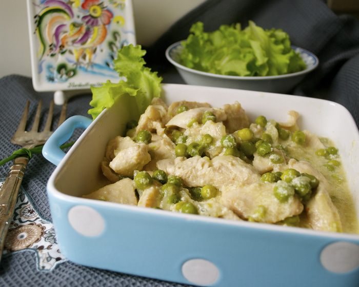 Курочка в молоке 