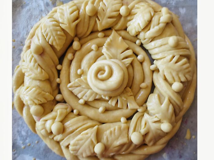 Пасхальный пирог (фигурная выпечка)