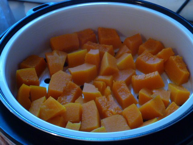 Тыквенная каша с овсянкой 