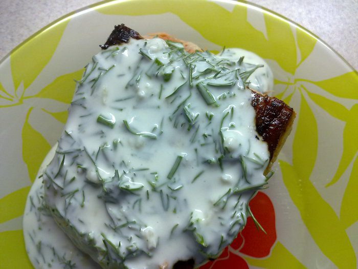 Соус к семге &amp;quot;Блаженство&amp;quot;