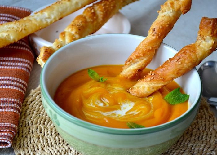 Суп-потаж морковный (Potage di carote) 