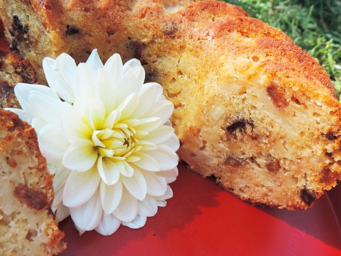 Яблочный кекс с шоколадом и изюмом &amp;quot;Восхитительный&amp;quot;