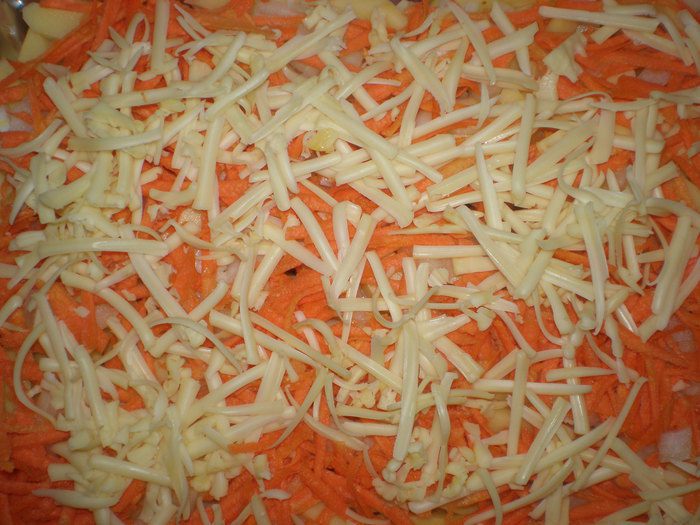 Мясная слоёнка.