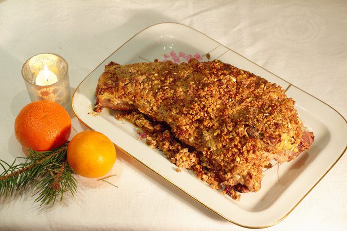 Свинина с каштанами