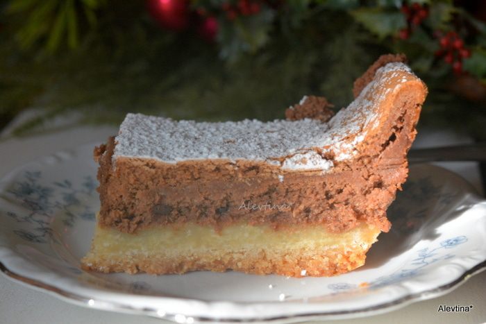 Шоколадный чизкейк бар