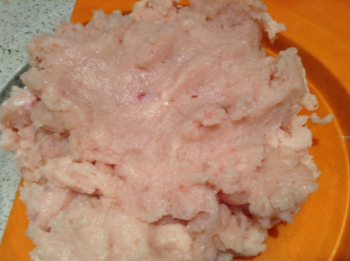 Террин куриный с грибами