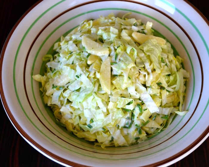 Французский сельский салат