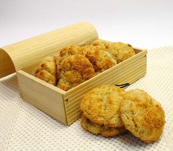 Яблочное-кокосовое печенье