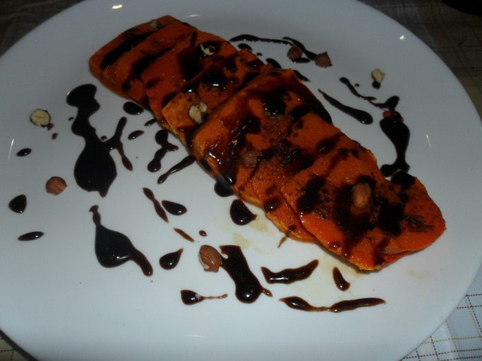 Десерт из тыквы