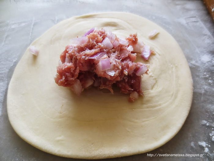 Слоеная узбекская самса