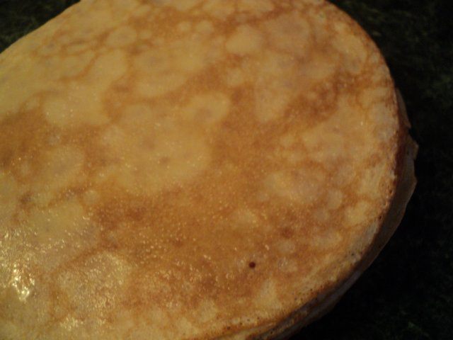 Блинчики с ягодным суфле.