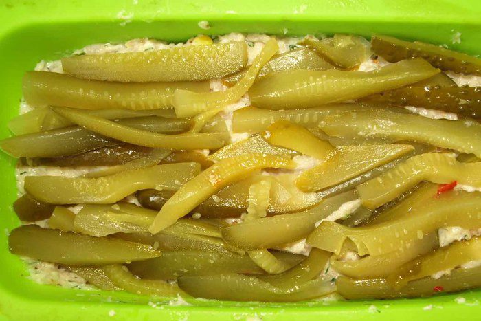 Миндально-куриный хлеб с овощами