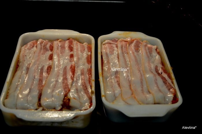 Мясная буханка с томатным релишем