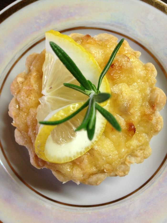 Французские луковые мини-пироги