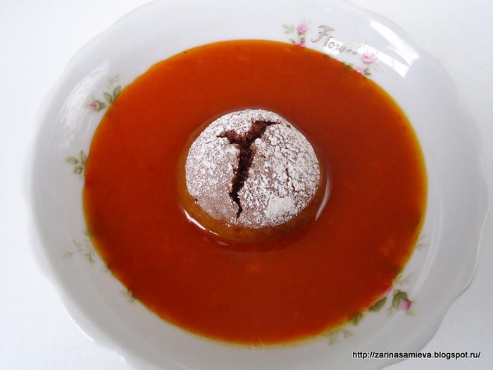 Ванильно-облепиховый тирамису