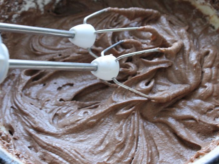 Брауни с муссом из маршмеллоу