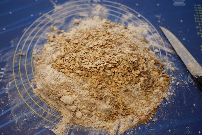 Тыквенный тарт с апельсином на ореховом тесте