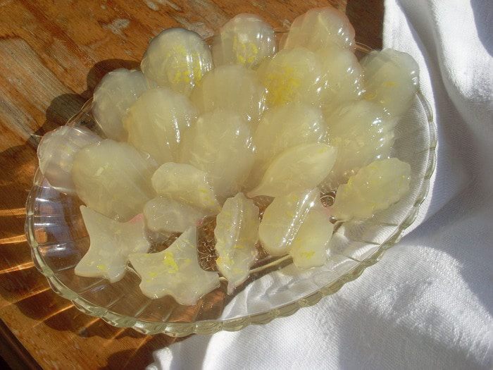 Имбирно-лимонные мармеладки &amp;quot;0 калорий&amp;quot;