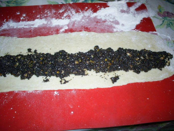 Маковый пирог-спиралька