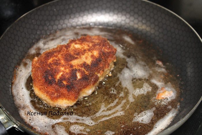 Куриные котлеты с сюрпризом