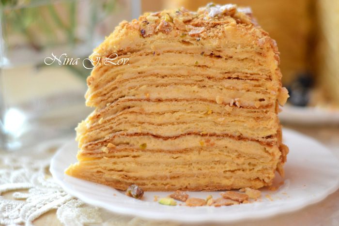 Торт Наполеон &amp;quot;Абрикосовый&amp;quot;