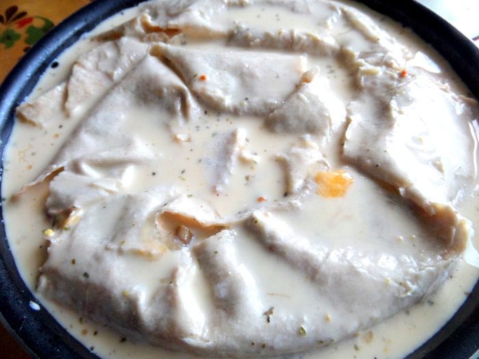 Пирог с грибами (из лаваша)