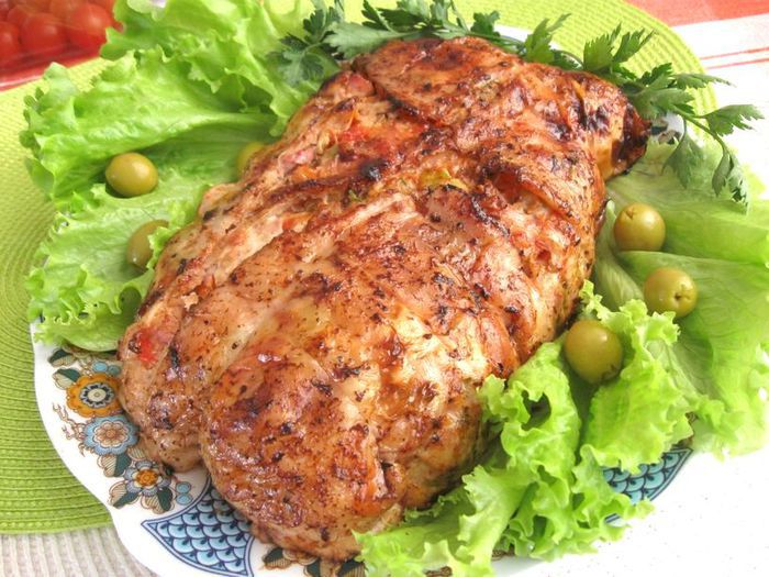  Курица по-итальянски     