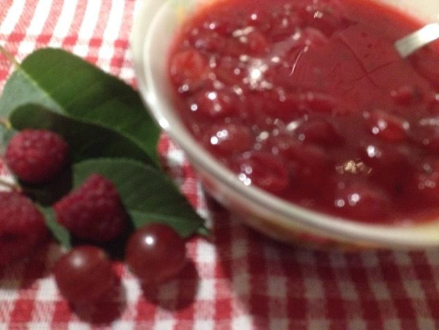 Варенье из крыжовника и малины
