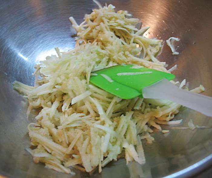 Яблочное-кокосовое печенье