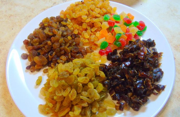 Рождественский кекс на портере (штоллен)