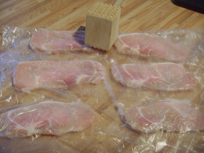 Венский шницель с картофельным салатом